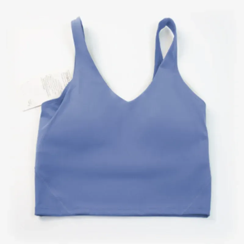 maiou align u haine de sală ținută de yoga cu uscare rapidă femei casual alergare nud sutien sport strâmt vestă sport lenjerie intimă_voghion.com