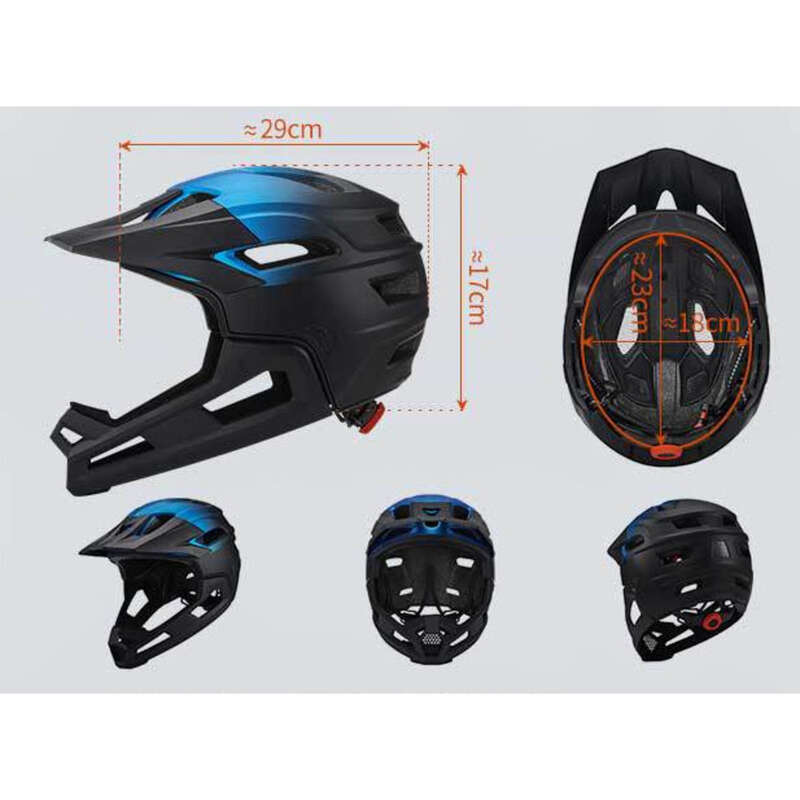 New Road Bike Off Road Outdoor Mountain Forest Speed Descent Competition Riding Adult Full Helmet_voghion.com