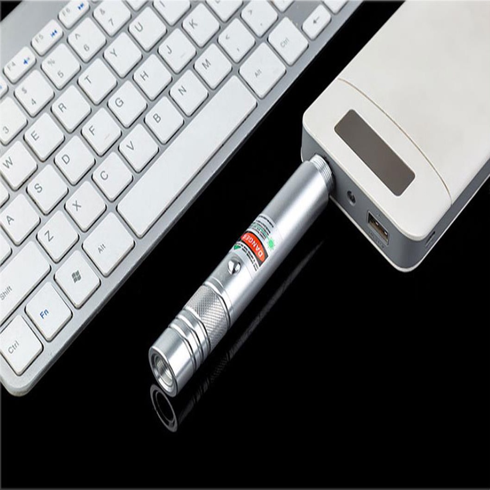 USB Aufladbare GRÜNE LASER-Pointer High Power Laser 303 Laser Taschenlampe_voghion.com