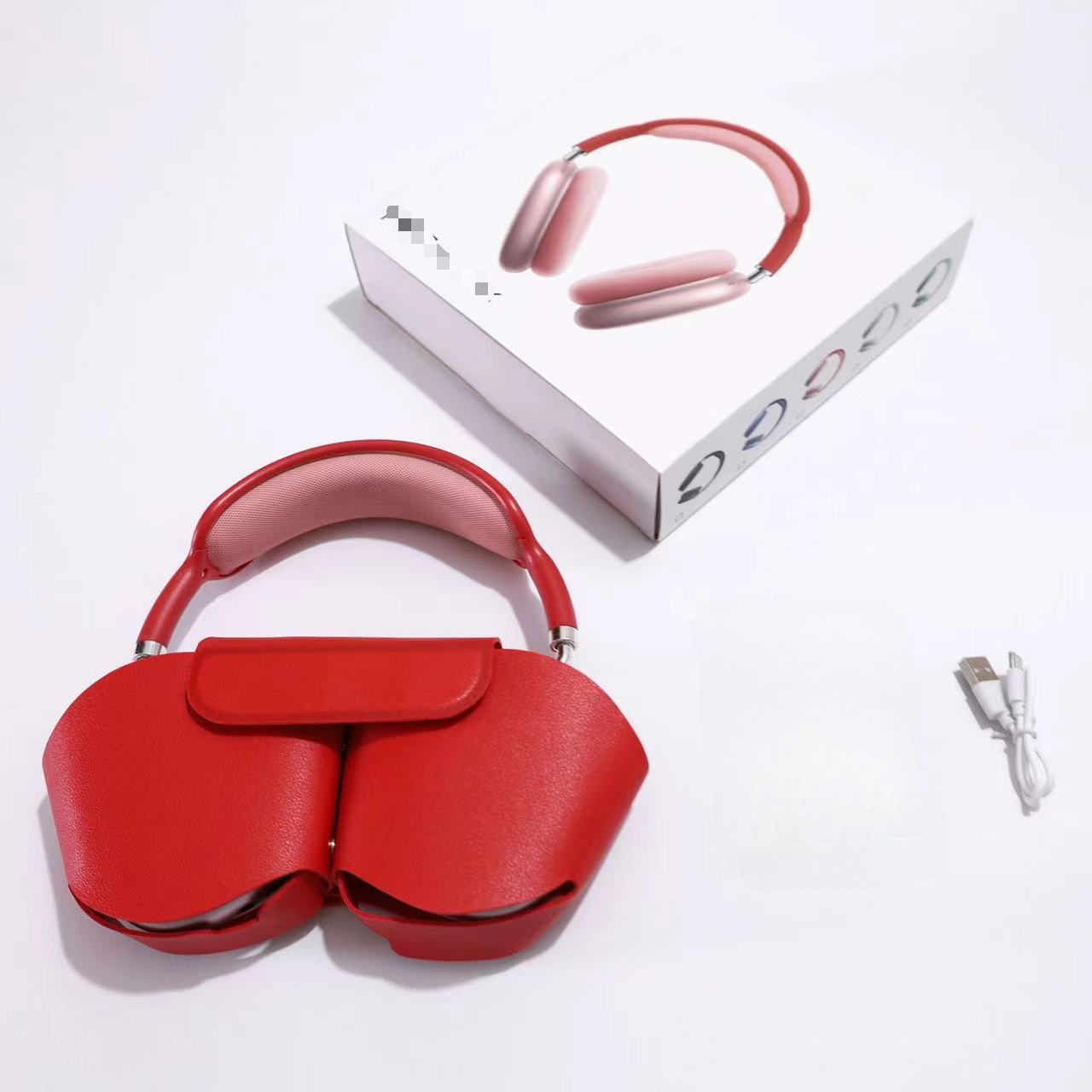 Casque Bluetooth P9 Pro Max, casque sans fil à réduction de bruit, casque supra-auriculaire, casque de sport, autonomie de batterie super longue
