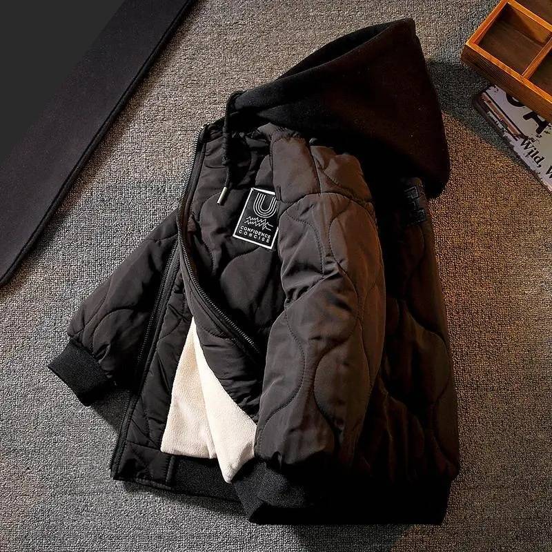 Baseball-Baumwolljacke für Kinder, Herbst und Winter, Neue Kinderbekleidung, Baumwollmantel für Kinder, Winterkleidung für Babys, Verdickter Mantel, Trendig_voghion.com