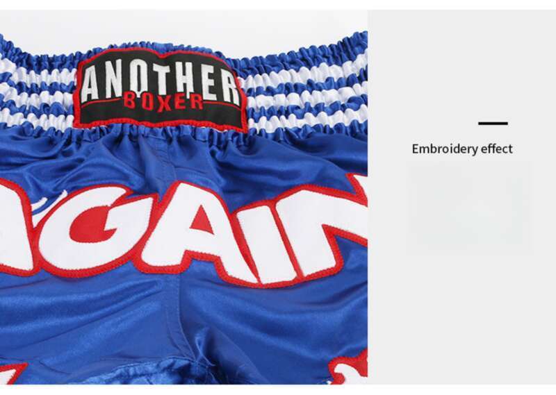 Pantaloncini Muay Thai Muaythai, Pantaloni da combattimento Boxe Sanda, Pantaloni da sport da combattimento, Pantaloni da competizione professionali da uomo e da donna_voghion.com