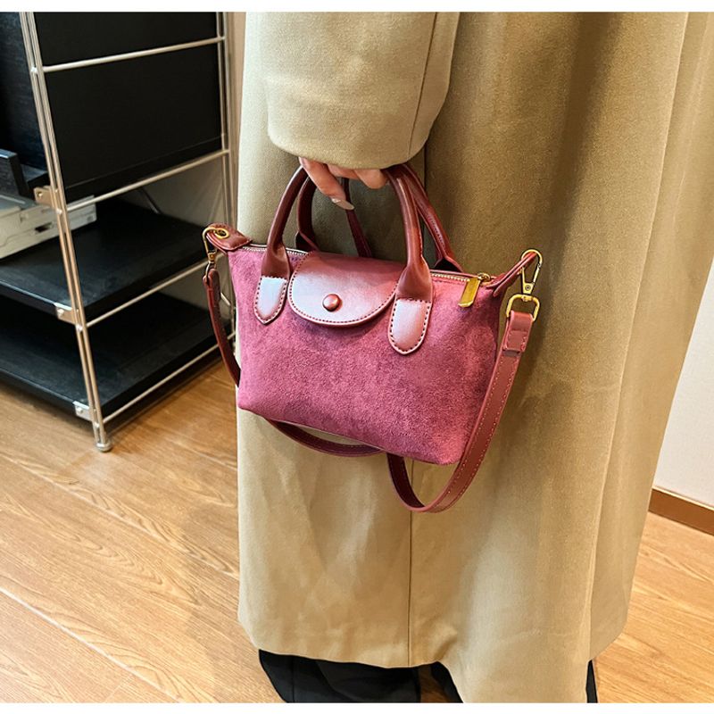 2023 herbst Und Winter Handheld Umhängetasche Einzelne Schulter Unterarm Knödel Tasche Für Frauen_voghion.com