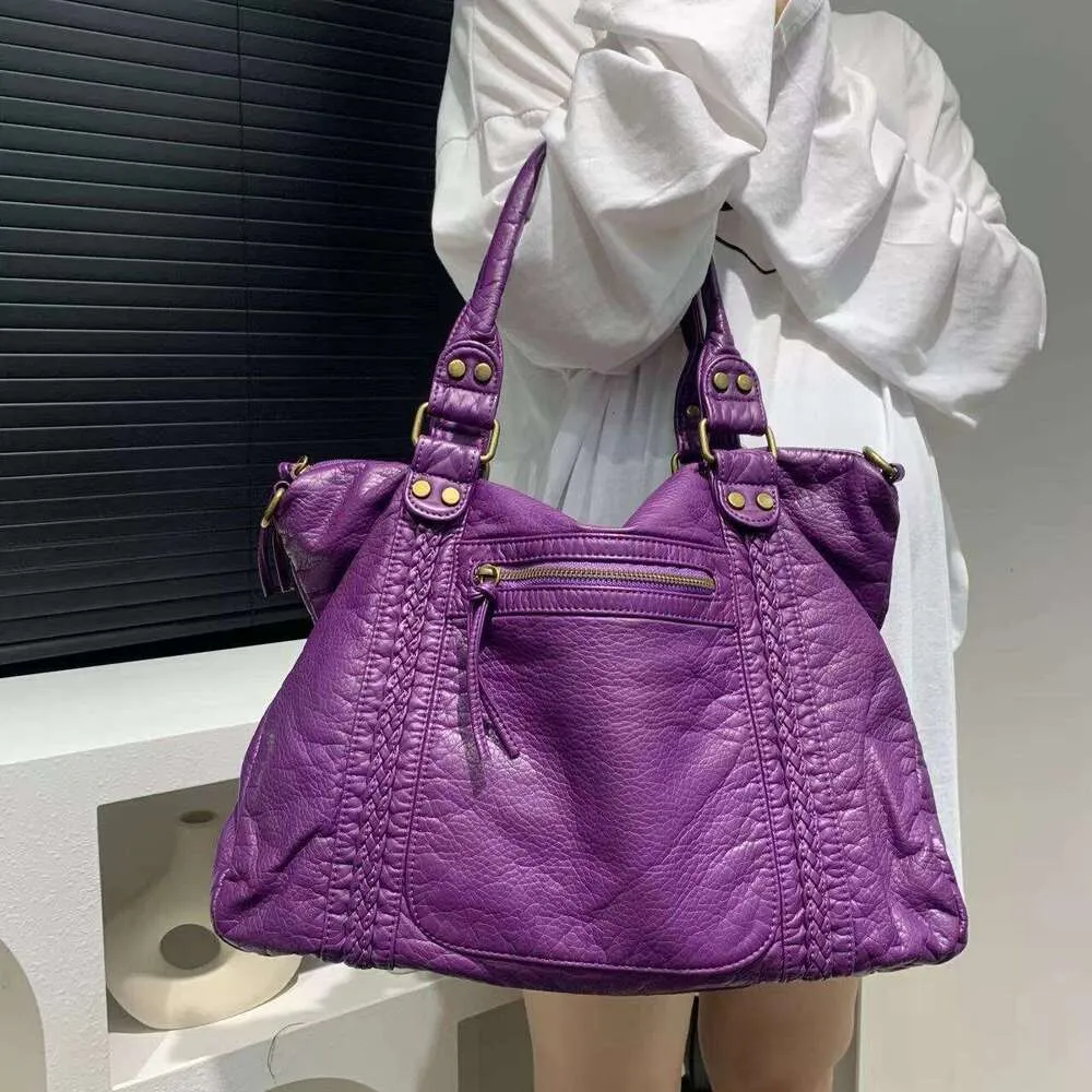 Women's Vintage Shoulder Crossbody Bag, High Capacity Street Style_voghion.com