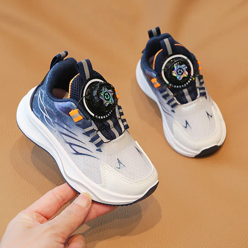 Toddler Sport Spring New Boy Basketball Rotating Buckle Kids Happysteps Fashion Girl Light Running Trainer Shoes Sizes_voghion.com