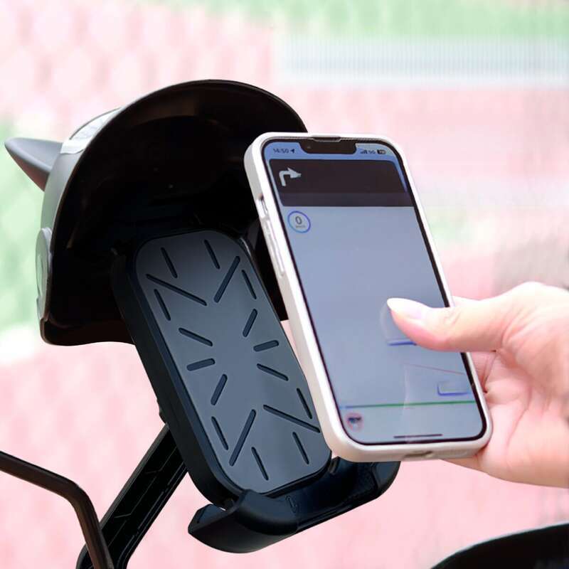 Elektrikli Navigasyon Standı, Sürücü Motosiklet Telefon Tutucu, Darbeye Dayanıklı, Sabit ve Sarsıntı Önleyici_voghion.com