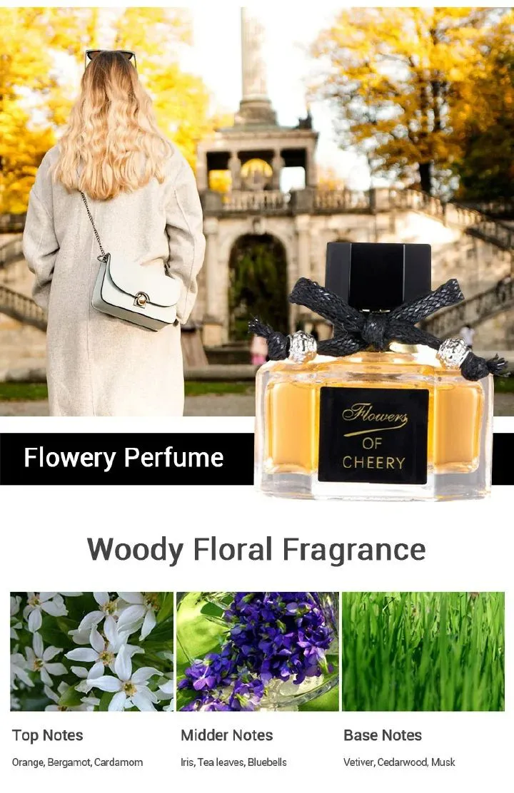 Ladies Perfume Set Flower Story Elegant Eau De Parfum Gift Box_voghion.com