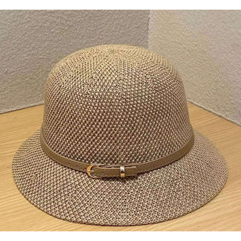Chapeaux pour femmes printemps-été, protection solaire, chapeau de pêcheur, nouveauté pour femmes, tendance et polyvalent, style occidental_voghion.com