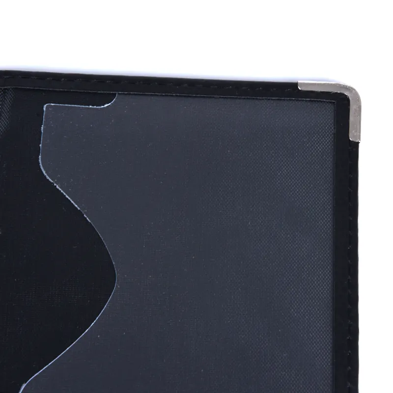 1 peça capas casuais de couro sintético porta-cartão de identidade de viagem capa protetora para passaporte_voghion.com