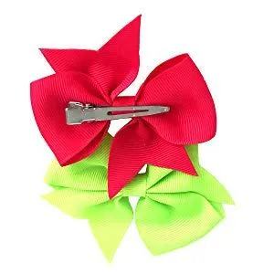 40 pz 3.5 "Boutique Archi Ragazze Bambini Bambini Coccodrillo Nastro Del Grosgrain Fasce 20 Colori Accessori Per Capelli_voghion.com