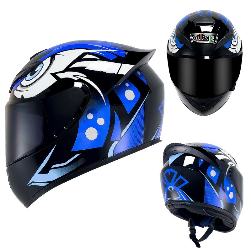 Motorcycle Racing Motocross Helmets Full Face Helmet Flip Up Moto Adult Motorbike Street Touring Riding Casco Cte_voghion.com