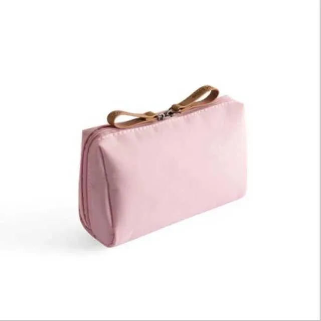 Trousse de maquillage portable de voyage pour femmes, sac à main étanche, organisateur de toilette multifonctionnel, sac de rangement de haute qualité Y241023_voghion.com