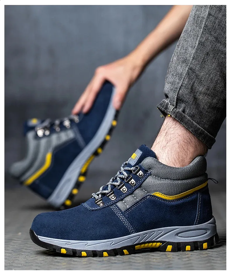 Four Season Mens Work Safety Boots With Leather And Steel Toe Protection High-speed Rail For Men 250226_voghion.com