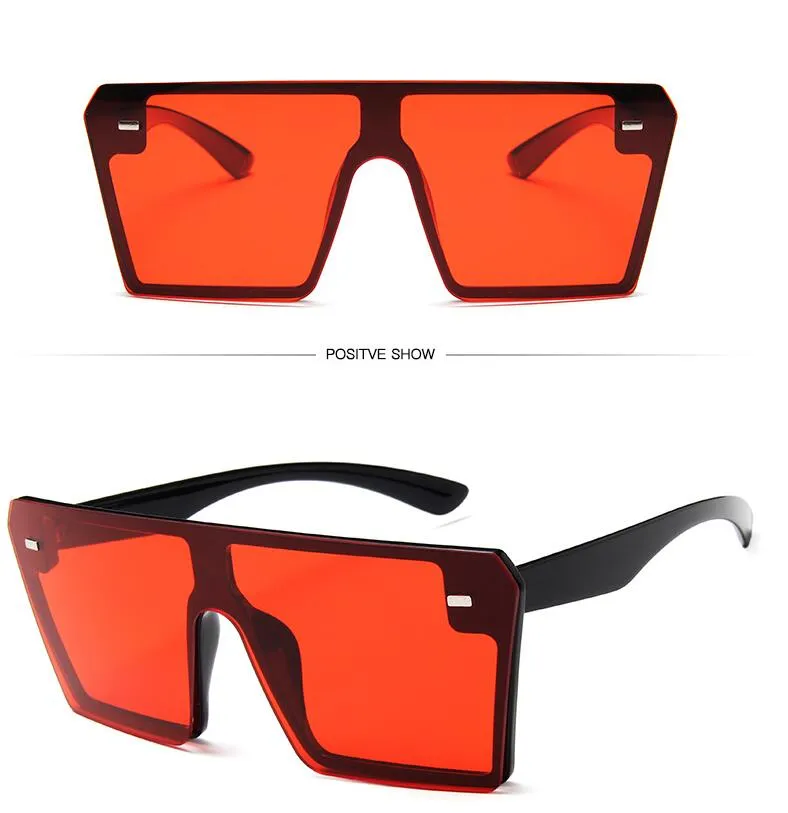 Square Frame Sunglasses Vintage Style For Women Uv Protection_voghion.com