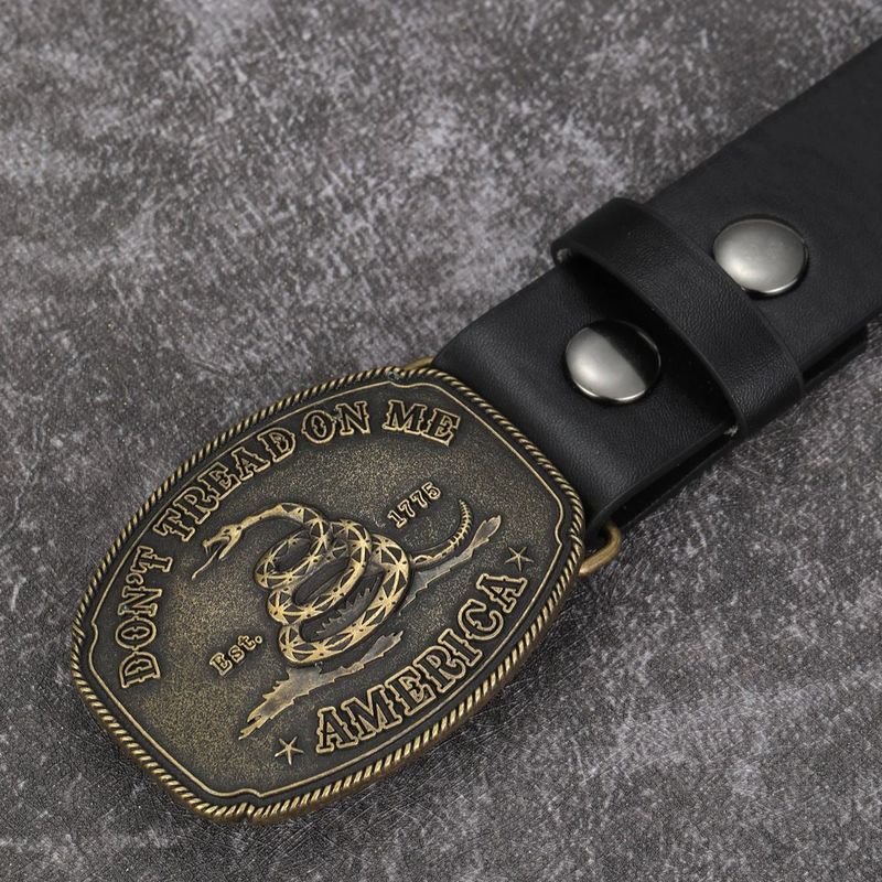 Ceinture en cuir gothique punk Y2k pour hommes et femmes, boucle en métal, sangle de taille, styliste, pantalon en jean, décorative_voghion.com