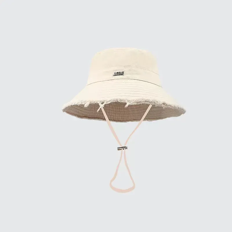 Pălărie bărbătească de designer, tip găleată, pentru femei, cu margini din piele, tip blană, perfectă pentru zilele însorite_voghion.com