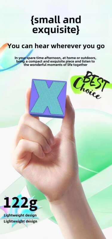 Bluetooth Speaker Basix Internet Celebrity X1 Goddess Essential Series Surround Sound Sensing Super Low Frequency HIFI_voghion.com