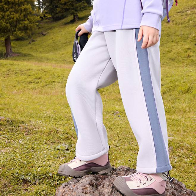 ​​Kids' Fleece-Lined Jogger Pants – Warm & Windproof Athletic Pants For Boys & Girls​​_voghion.com