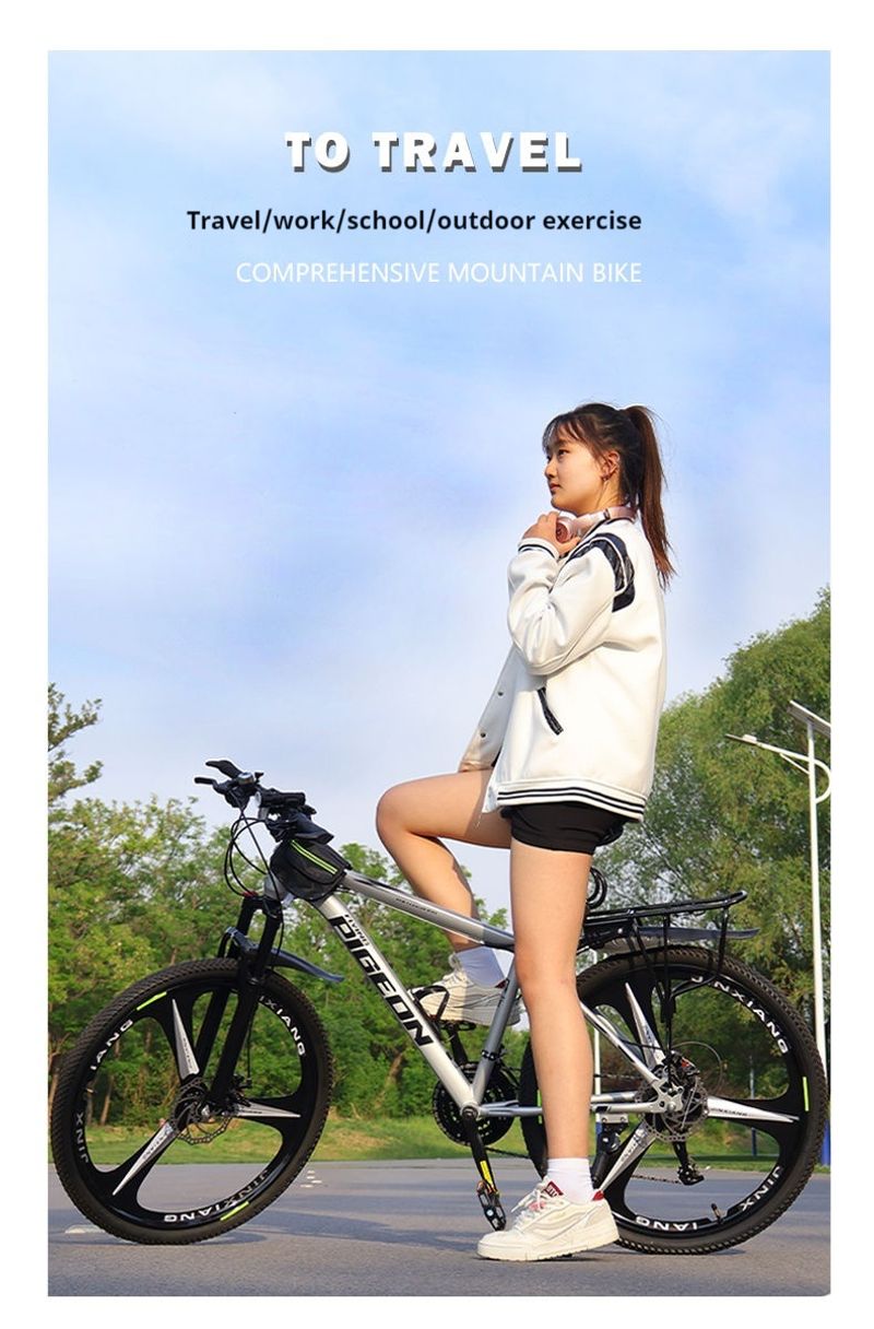 Pigeon volant en alliage d'aluminium, vélo de montagne pour hommes et lycéens, vitesse Variable, course pour jeunes_voghion.com