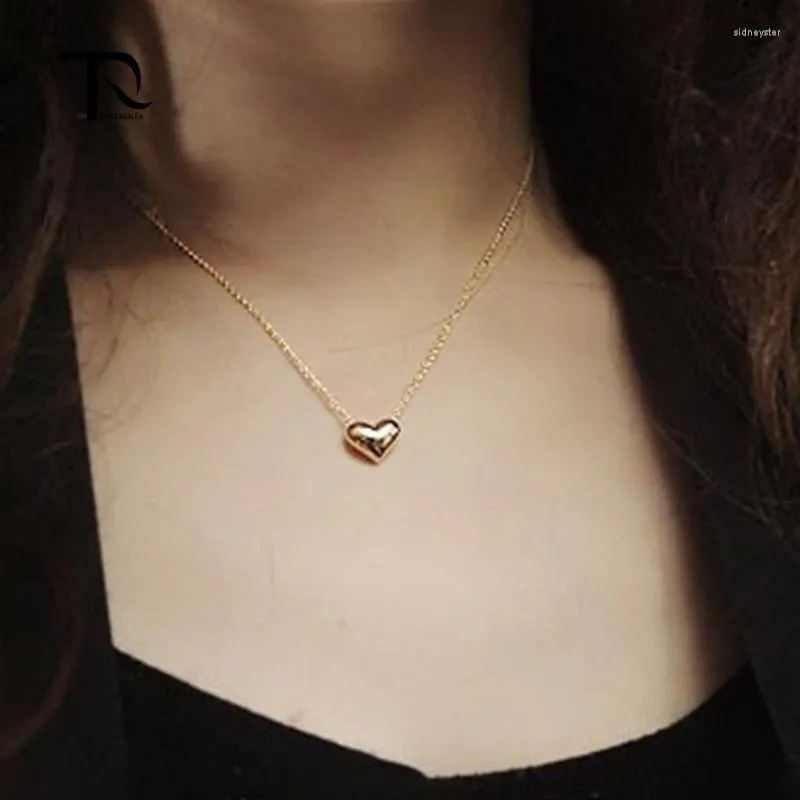 Chaînes Sexy Été Mode Amour Collier Femme Chaîne En Os Plaqué Or Coeur Cou Bijoux De Corps Bracelet De Cheville Ornement_voghion.com