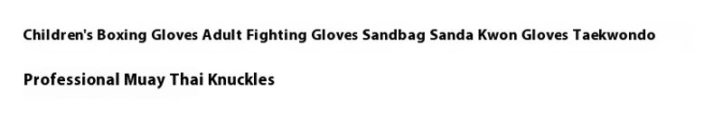 gloves for fighters, male female Sanda, children's sandbag fighting, young gloves, and professional Thai_voghion.com