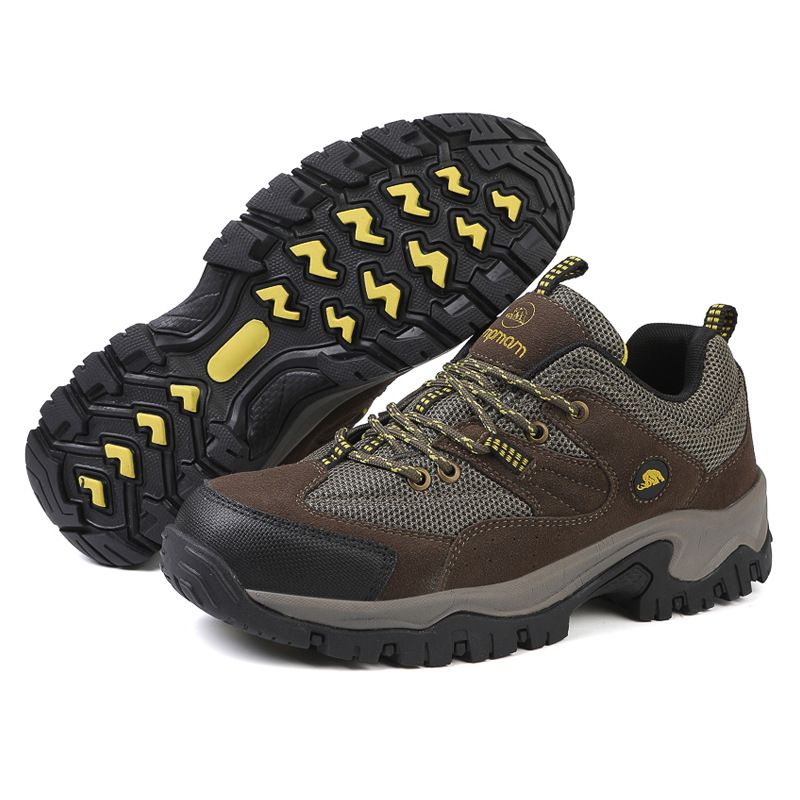Plus-große wasserdichte langlauf comfort sport outdoor freeizeit Wanderschuhe Wandern_voghion.com