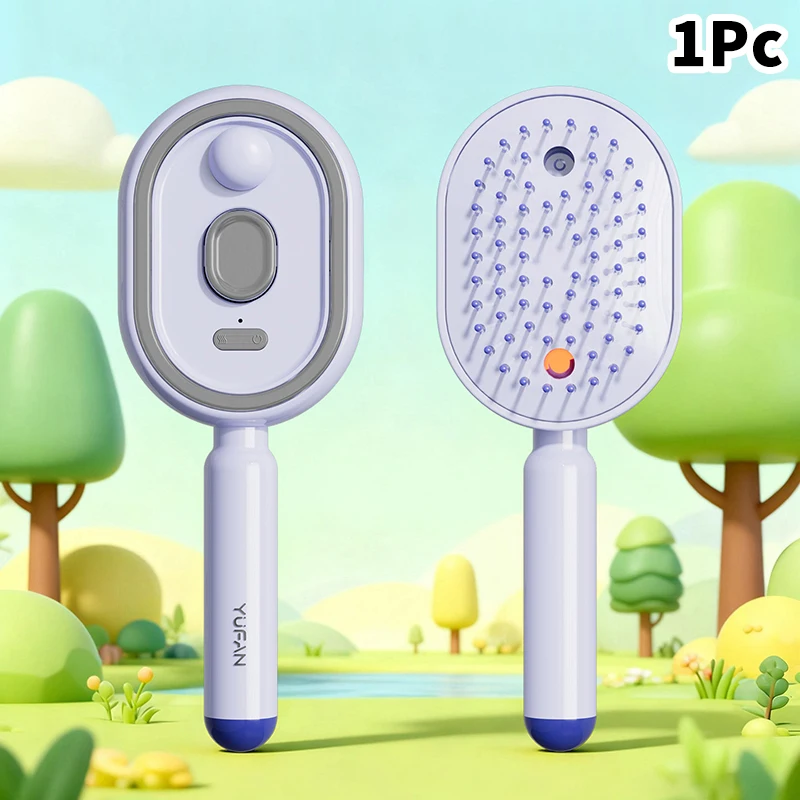 Vibrating Scalp Massage Hairbrush With Atomizing Oil Applicator_voghion.com