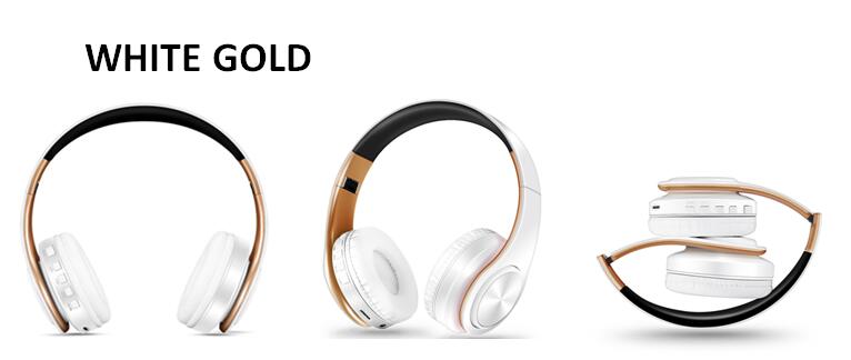 Ακουστικά Ακουστικά Bluetooth Ακουστικά Ασύρματα ακουστικά Στερεοφωνικά πτυσσόμενα αθλητικά ακουστικά Μικρόφωνο Handfree MP3 Player_voghion.com