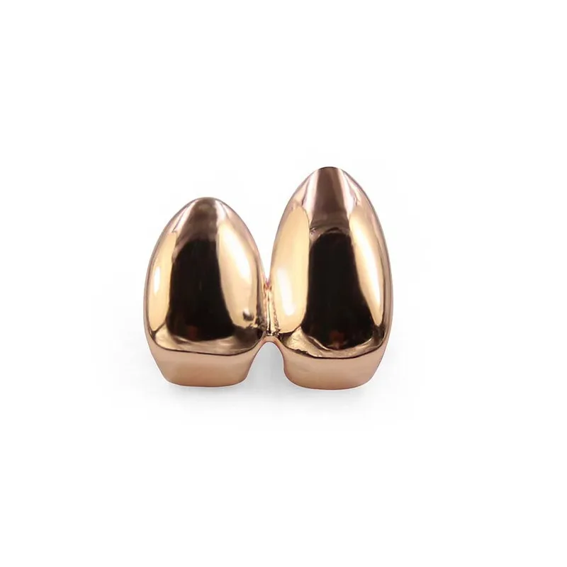 Hip Hop 14K Oro Argento Nero Placcato Bocca Doppio Denti Singolo Grillz Tappi Superiore Inferiore Grill Uomo Donna Vampiro Griglie Rock_voghion.com
