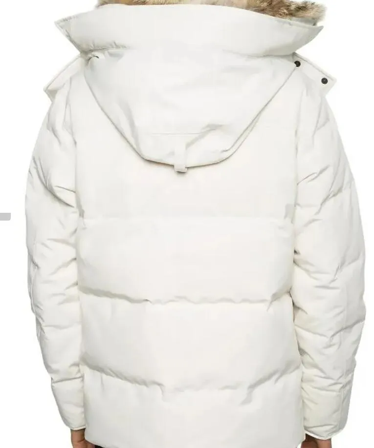Inverno Piumino Parka Homme Jassen Chaquetas Capispalla Pelliccia di lupo Con cappuccio Fourrure Manteau Giacca Cappotto Hiver Doudoune Uomo_voghion.com
