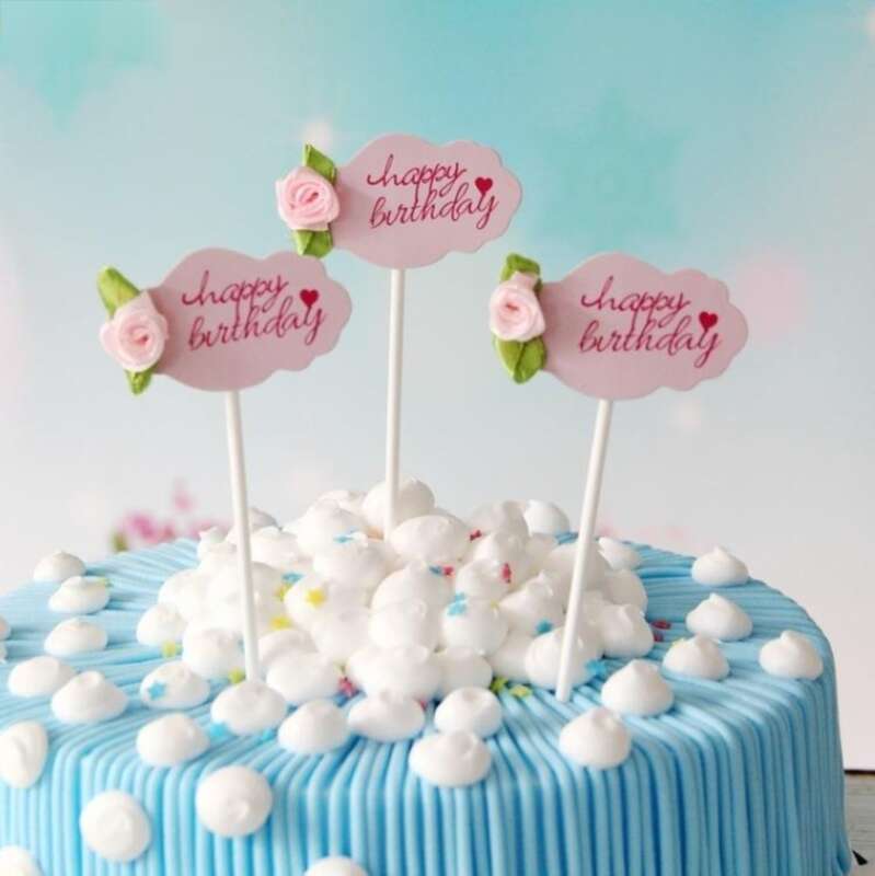 Nuovo fiocco rotondo per biglietti d'auguri per compleanni, matrimoni, feste, torte a tema, decorazioni, bandiere, 3 pezzi/confezione_voghion.com