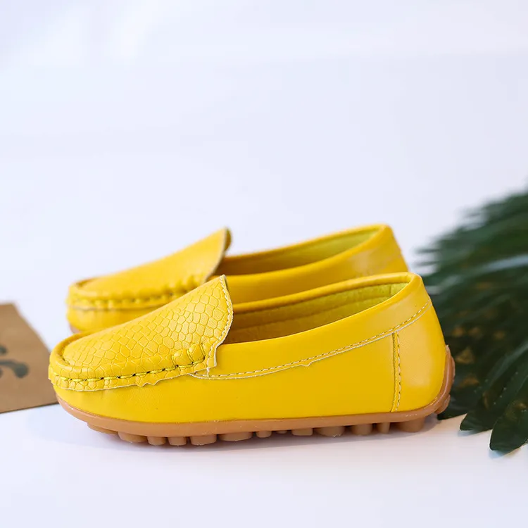 Mocasini sport casual pentru copii, culori bomboane, unisex, băieți și fete, mocasini moi, alunecă-on din piele PU, pentru copii mici, Happysteps, pantofi pentru tineri_voghion.com