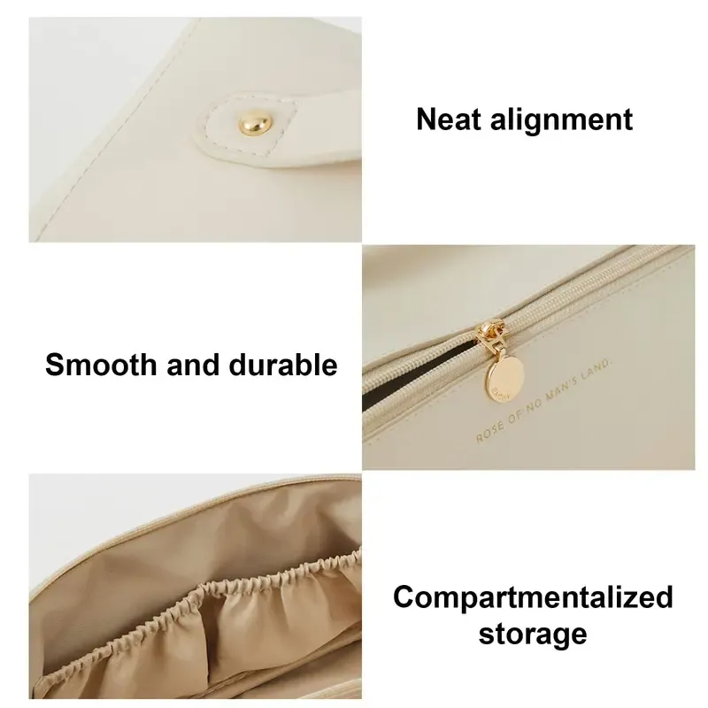 Kosmetiktasche für Make-up und Reisen, Hautpflegeproduktbox, Aufbewahrungsbox für Toilettenartikel_voghion.com