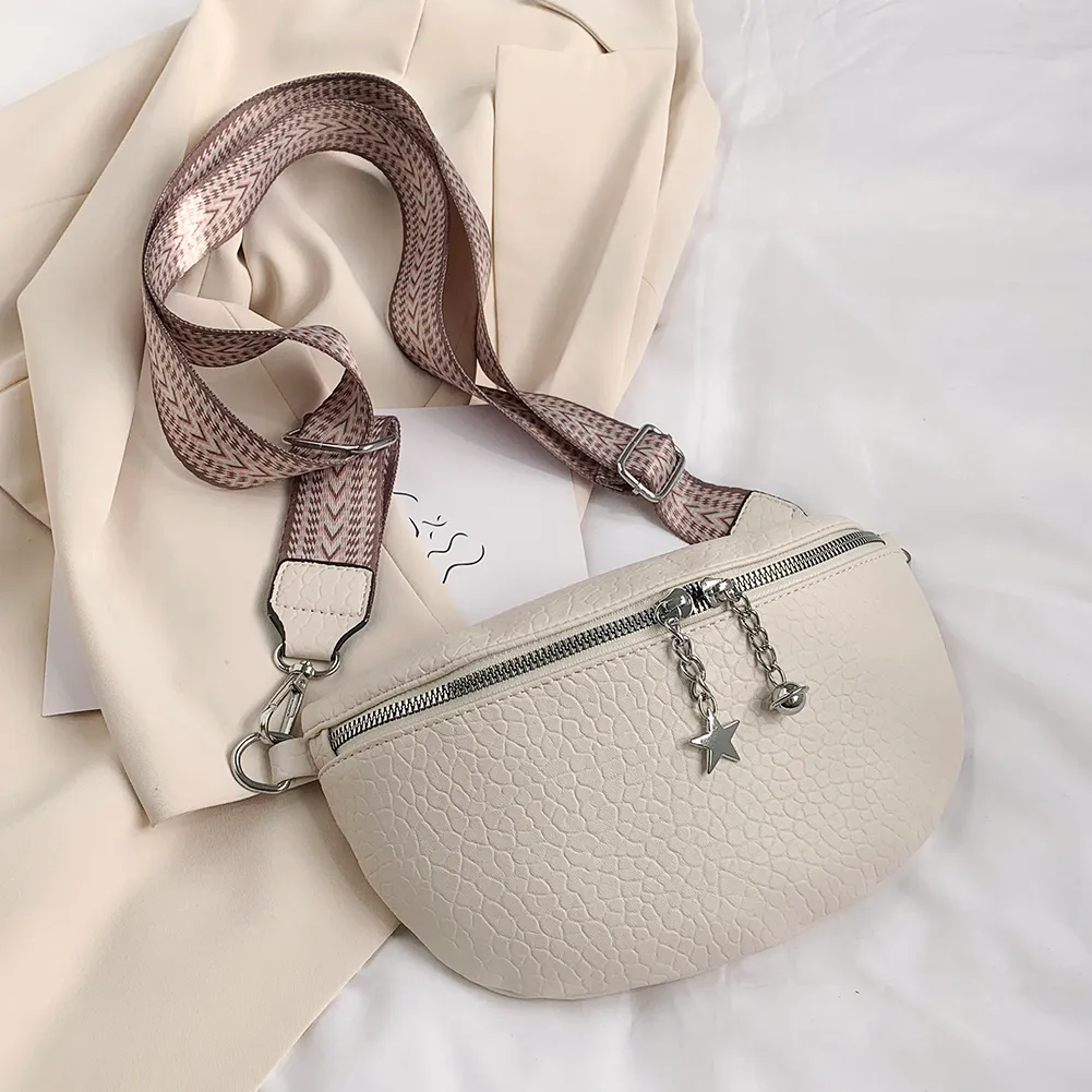 Fash Shoulder Elegant PU Leather Underarm Bag Casual Portable Simple Ethnic Style Straps Adjustable For Weekend_voghion.com
