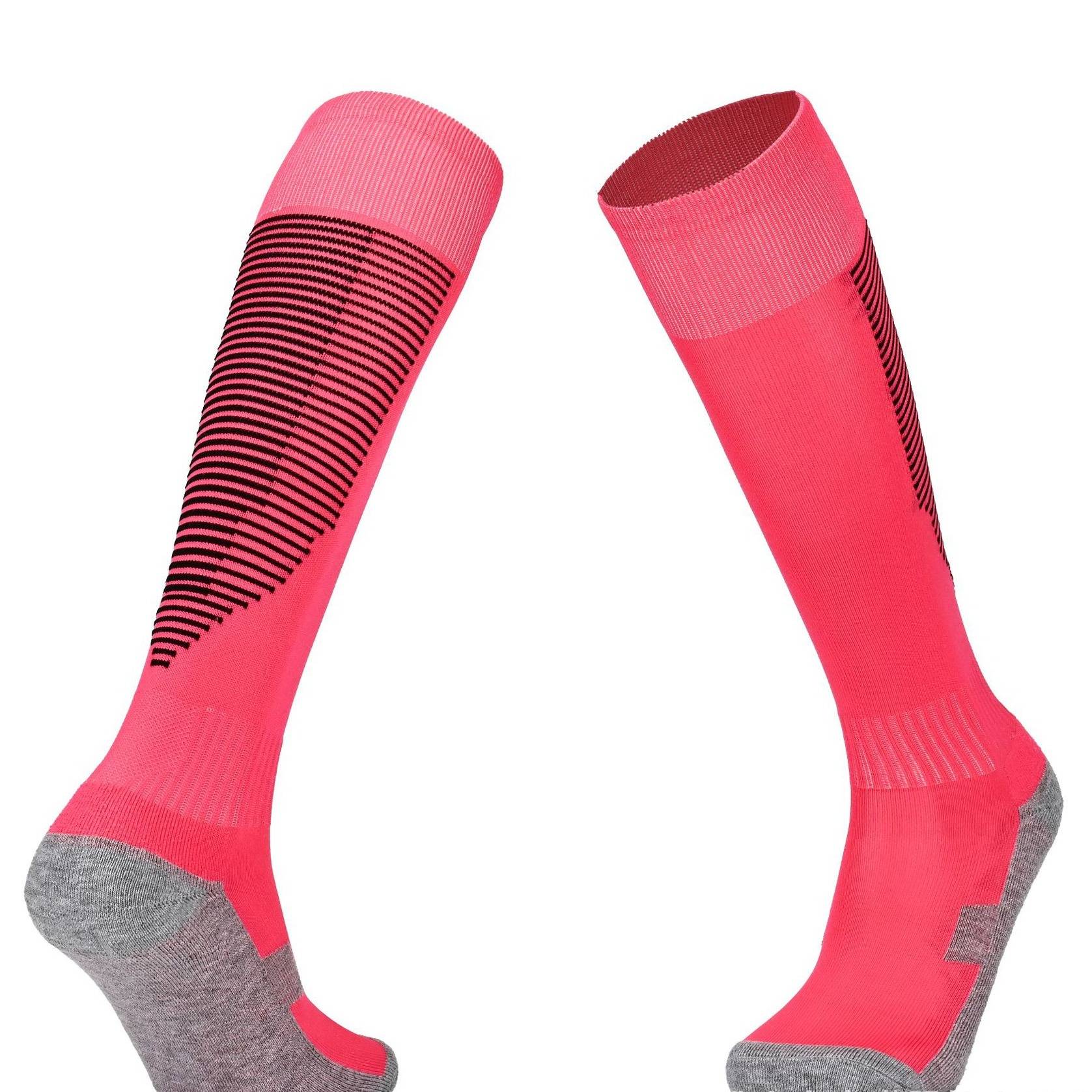 MINO SOCKS Football Socks Long Cuff Terry Cotton Blend For Men Women Kids - Moisture Wicking Breathable Training Soccer Socks In Multiple Colors_voghion.com