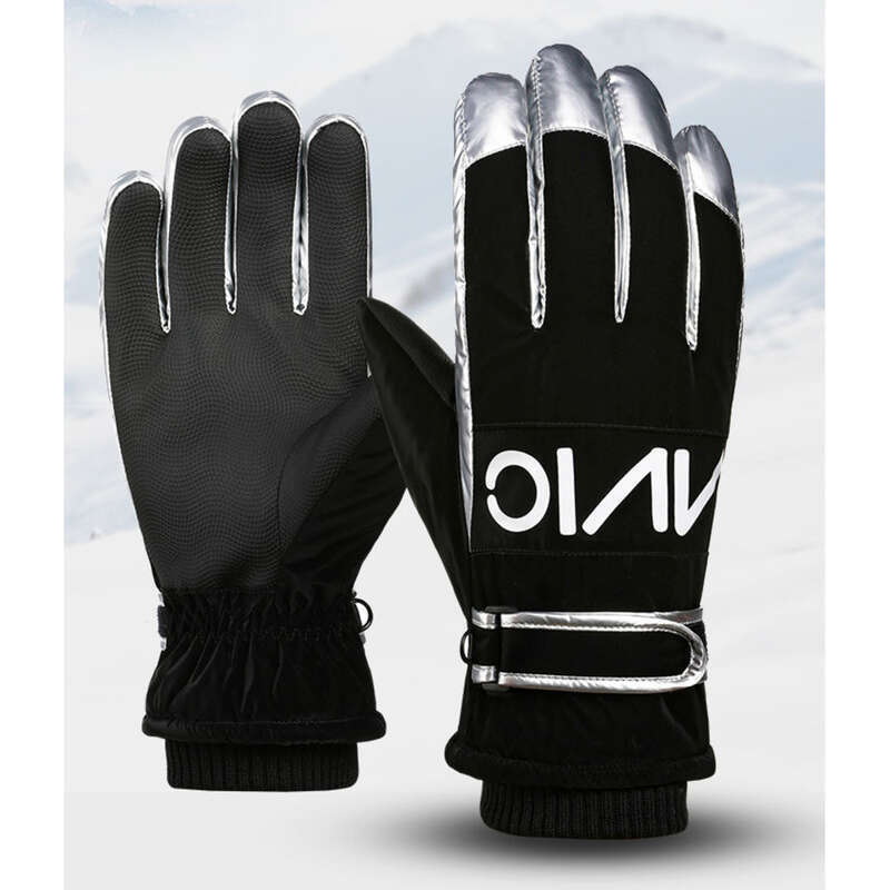 【 23000 People Collection 】 Skiing Gloves For Men, Handsome Plush, Thick Windproof Waterproof, Adult Cold Proof And Warm_voghion.com