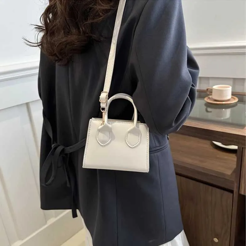 Solid Color Pu Leather Shoulder Bag Fashion Designer Handbags Top Handle For Women Casual Crossbody Bags Ba241116_voghion.com