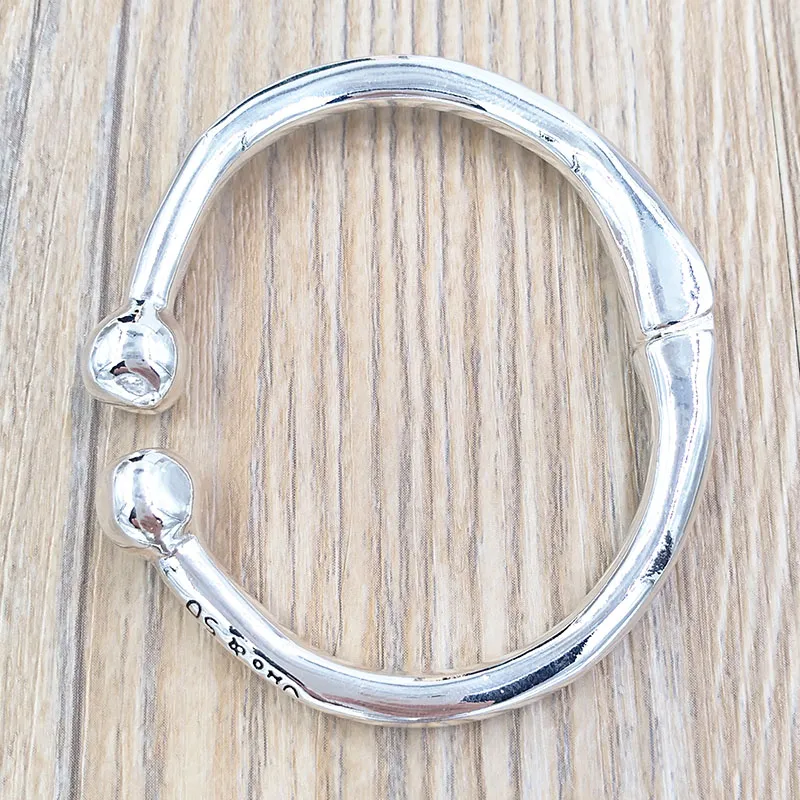 Bracciale rigido in argento sterling donna gioielli occhio_voghion.com