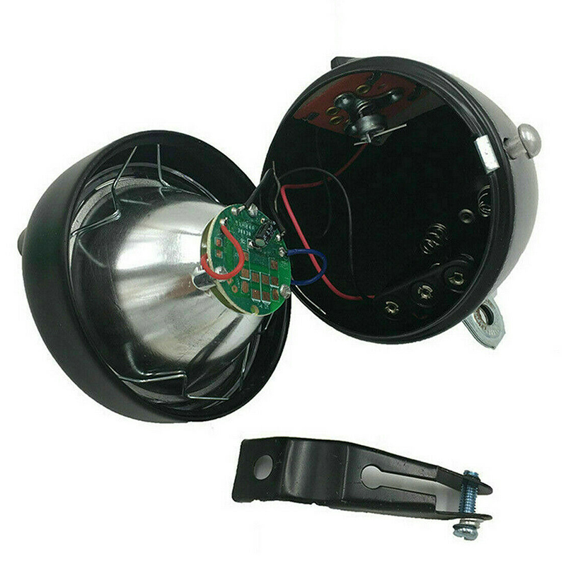Classical Bicycle LED Chrome Vintage Bike Light Headlight Front Retro Head Lamp_voghion.com