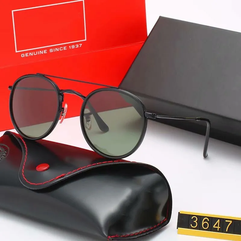 24ss Sunglasses Brand Designer Classic Round Polarized Driving Eyewear Metal Gold Frame Sun Glasses Men Women Polaroid_voghion.com