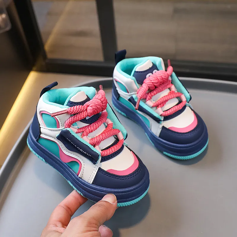 Designer Boys Girls Sport Kids Trainers For Cutefeet Toddler Children Comfortable Walking Shoes Size 21 - 32_voghion.com