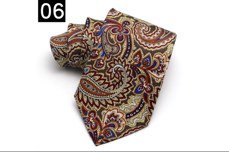 Trendy Men's Casual And Modern Fashion Collar, 9CM Wide Tie, Suit Accessories, Hand Printed TIE_voghion.com