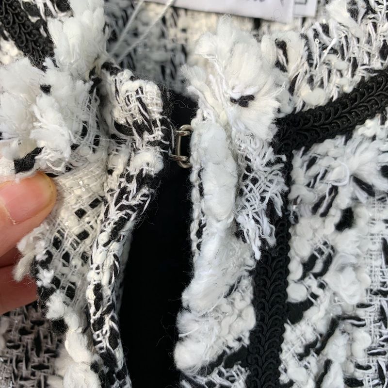 Women's Clothing new retro casual loose wool long-sleeved cardigan small suit_voghion.com