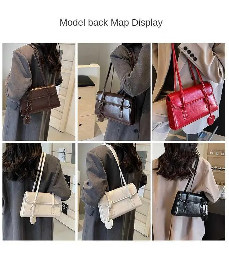 Sac à aisselles de grande capacité 2024 Nouveau High Sense Femmes Polyvalent Automne et Hiver Mode Populaire Portable Épaule_voghion.com