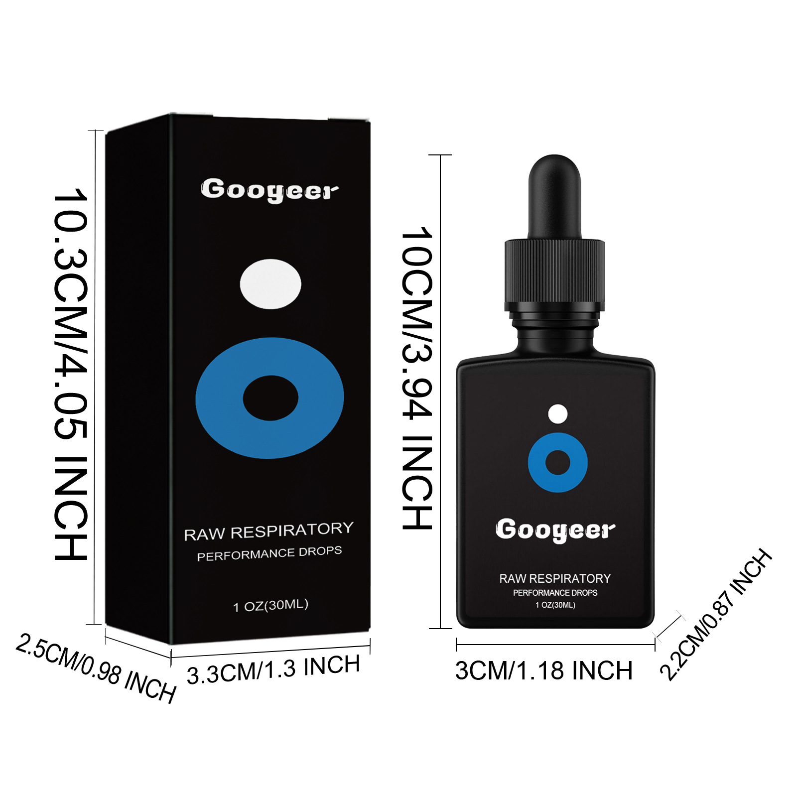 Googeer Raw Respiratory Performance Drops Body Supplement_voghion.com