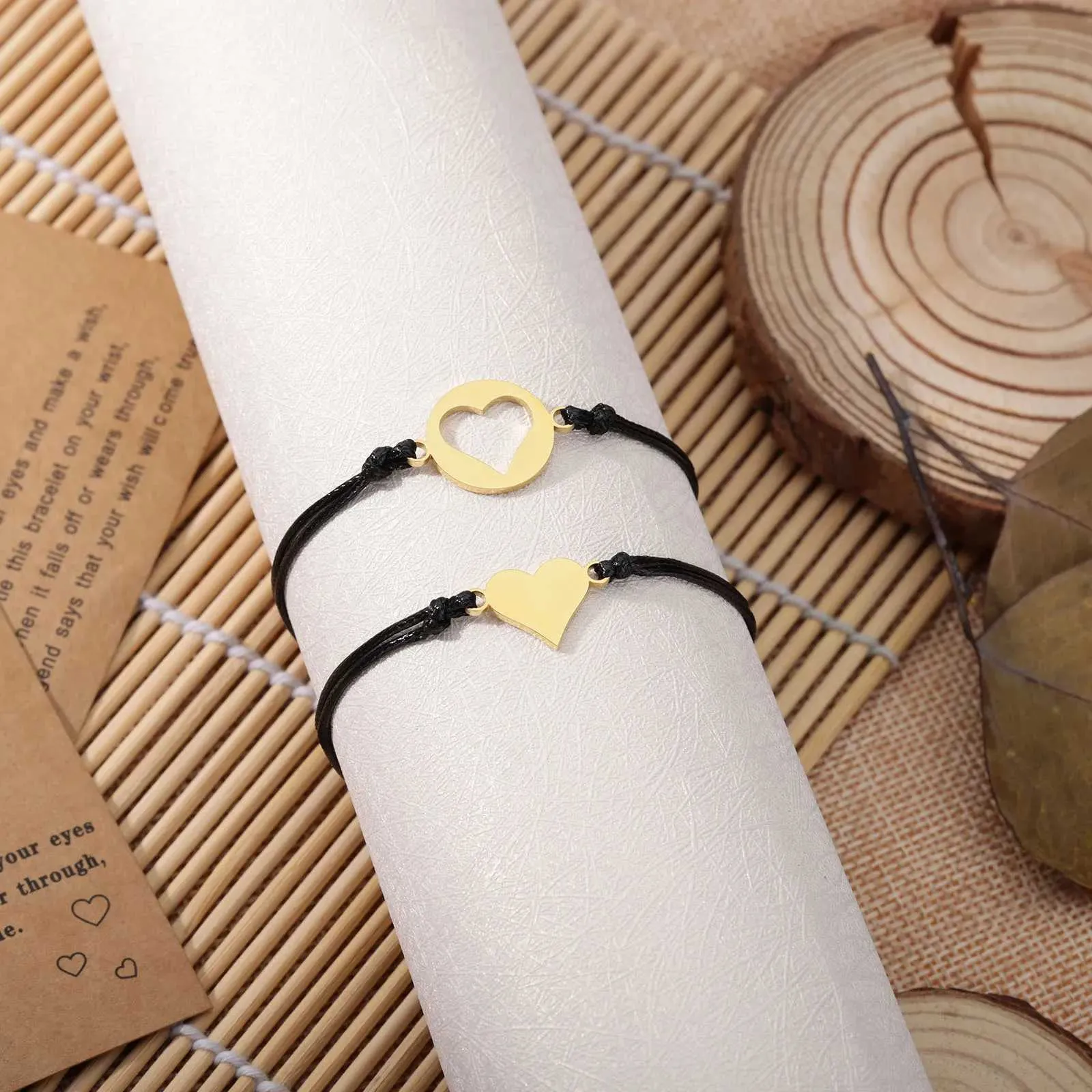 Adjustable Friendship Bracelets Sun Moon Star Set For Women_voghion.com