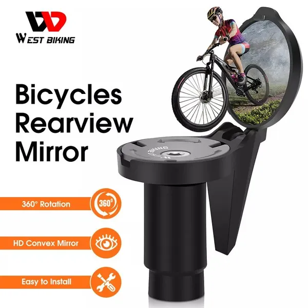 Rearview Mirror For Bike - Adjustable Design, Lightweight & Durable_voghion.com