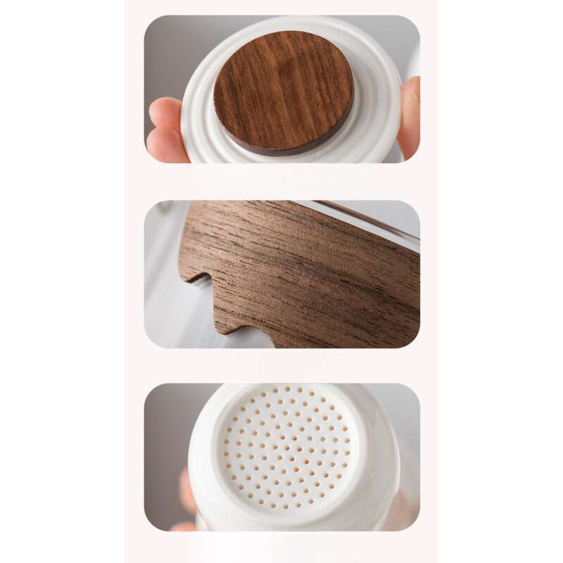 Panda Kung Fu Taass Tragbare Reeset, Dëppen, Schnell Gäscht Téi Taass, Héichwäerteg Geschäftsgeschenk_voghion.com