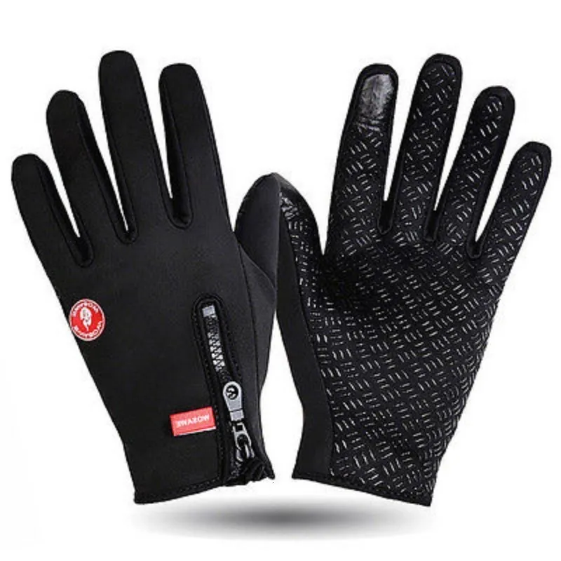 Five Fingers Kindad Talve Moto Toucreen Mootorrataste Võidusõit Sõitmine Mootorratas Termofliis ja Veekindel soojendusega Guantes_voghion.com