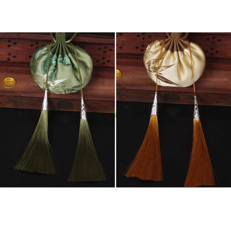 Anhänger Besticktes Handgemachtes Beifuß Duftsäckchen Leere Tasche_voghion.com